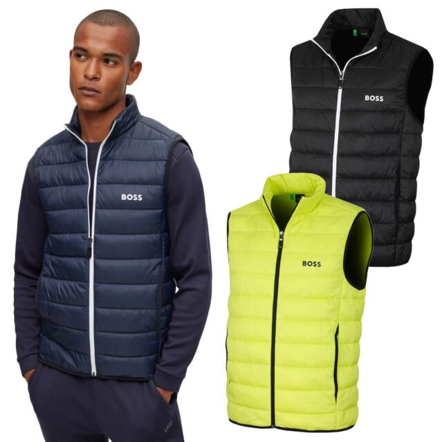 Mens hugo boss body warmer hot sale