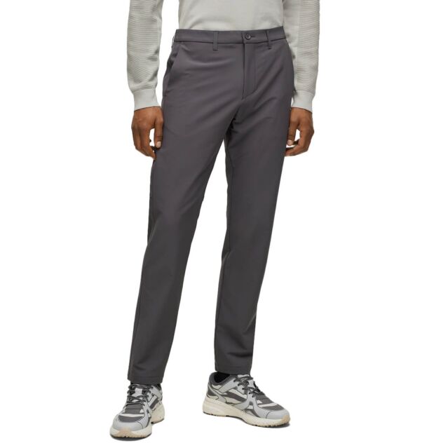Hugo Boss Mens Commuter Four Way Stretch Tapered Fit Trousers