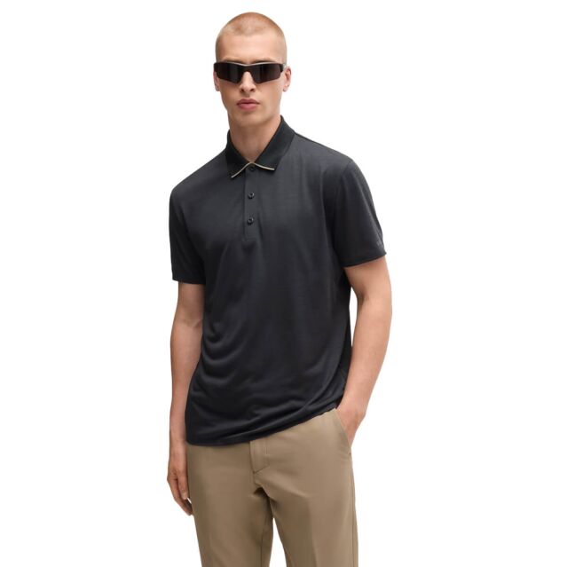 Hugo Boss Mens Paddytech Stretch Quick Drying Golf Polo Shirt