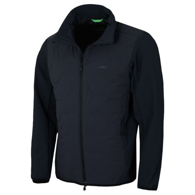 Hugo Boss Mens 2025 Lite-X Hybrid Water Repellent 4-Way Stretch Golf Jacket