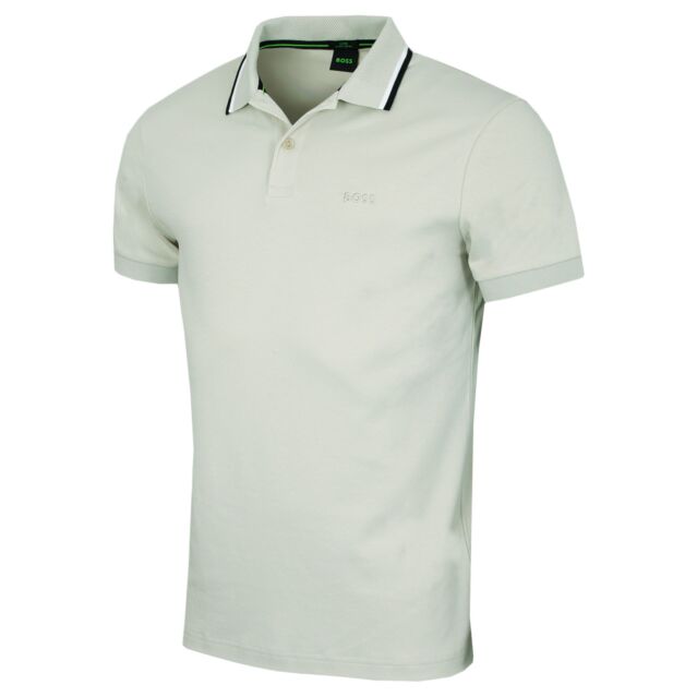 Hugo Boss Mens 2025 Paddy Join Cotton Pique Fitted Polo Shirt