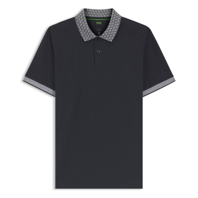 Hugo Boss Mens Chip Paddy Quick Drying Stretch Cotton Golf Polo Shirt