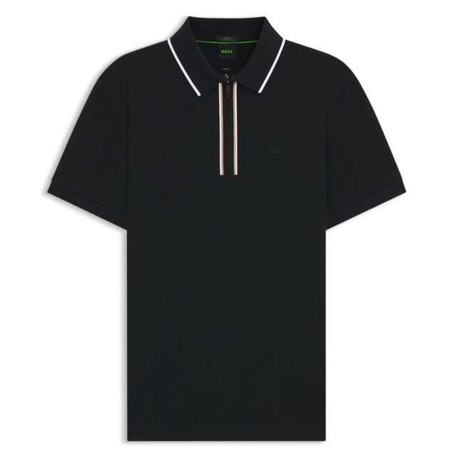 Hugo Boss Mens Philix Moisture Wicking Quick Dry Stretch Golf Polo Shirt