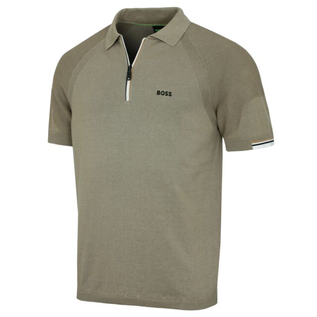 Hugo Boss Mens 2026 Perform Moisture Wicking Ventilated Golf Polo Shirt