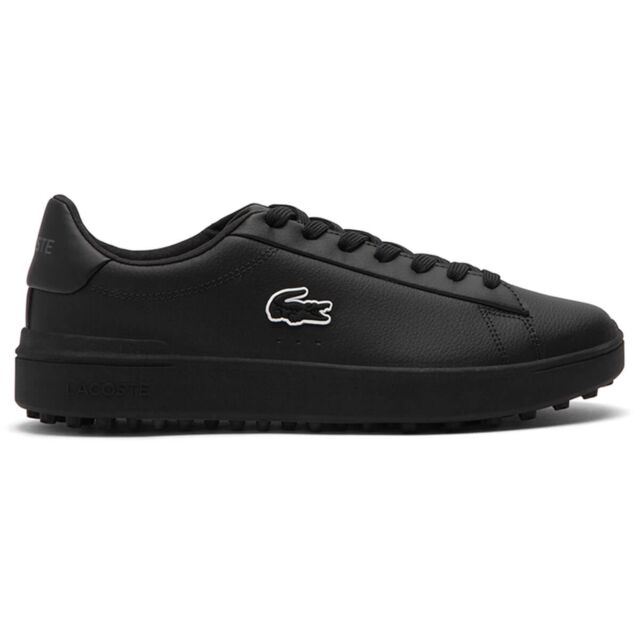 Lacoste Mens 2025 Carnaby Water Resistant Leather Golf Shoes