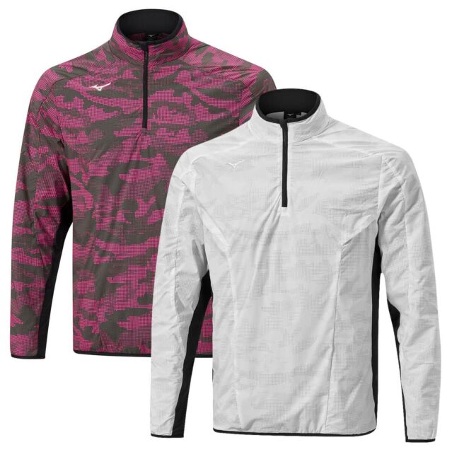 Mizuno Mens Move Tech Winter 4-Way Stretch Thermal 1/4 Zip Golf Jacket
