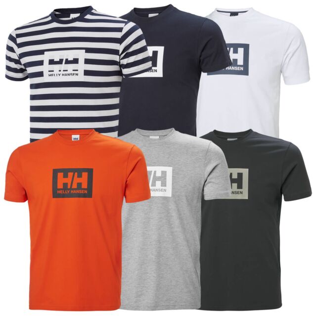 Helly Hansen Mens Tokyo HH Logo Technical Cotton Short Sleeve T-Shirt