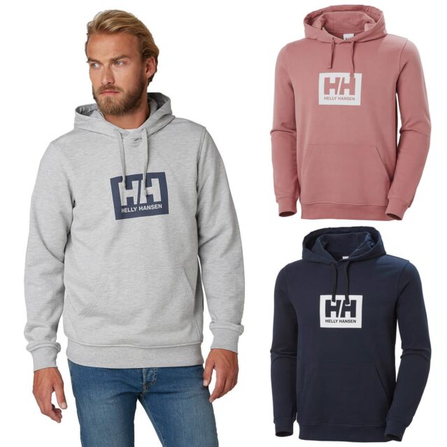 Helly Hansen Mens Tokyo Cotton Blend Comfort Graphic Hoodie