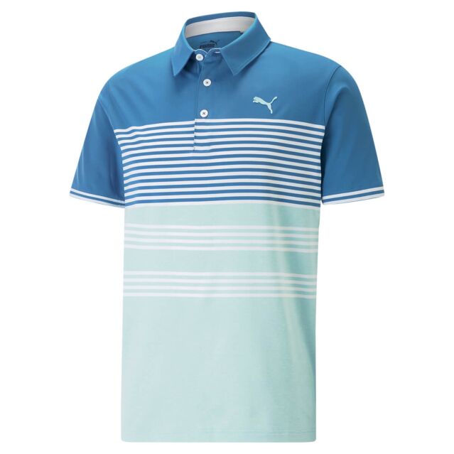 Puma Golf Mens Mattr Track Wicking Performance Polo Shirt