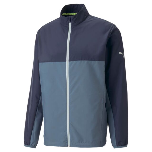 Puma Golf Mens First Mile Sustainable Recycled Moisture Wicking Jacket