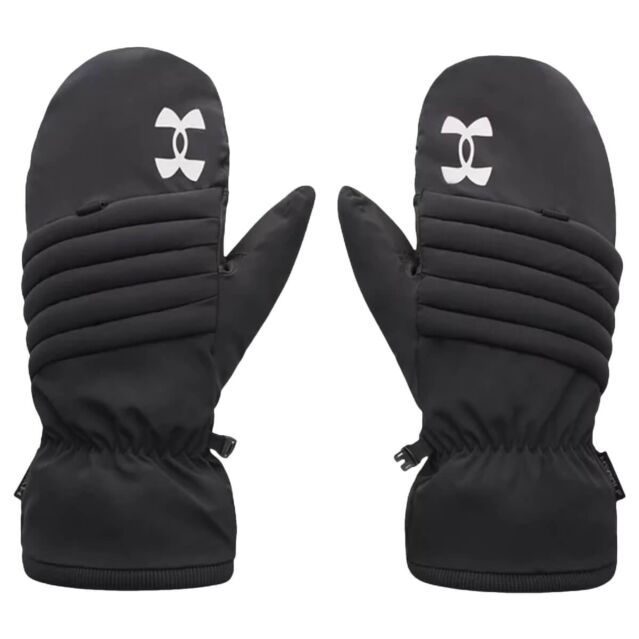 Under Armour Mens 2025 Drive Golf Cart Gloves Warm Water Resistant Mitts