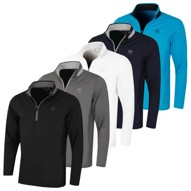Puma Golf Mens 2024 Lightweight 1/4 Zip Moisture Wicking UV Resistant Sweater