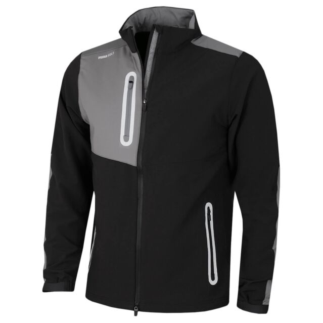 Puma Golf Mens Nordic Durable Water Repellent Colour Block Jacket