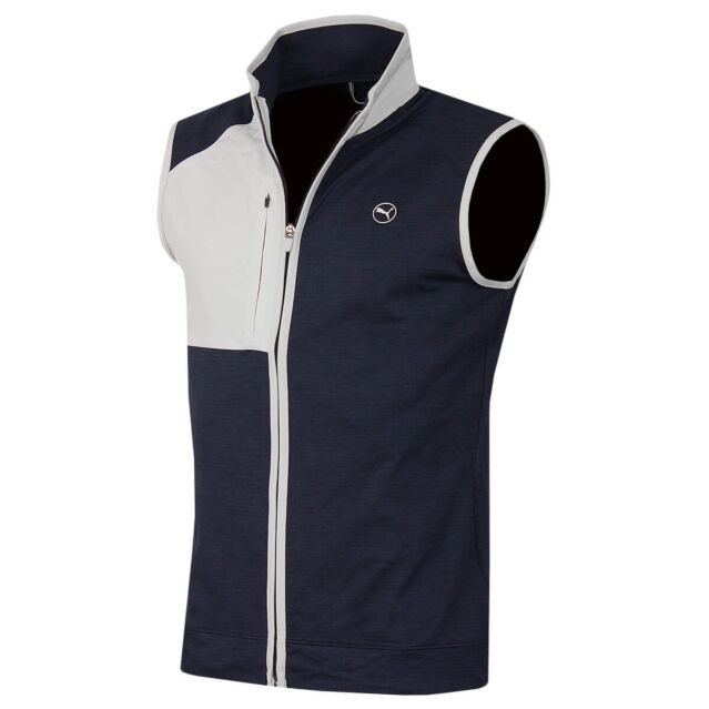 Puma Golf Mens Cloudspun Ultra Soft Moisture Wicking Golf Vest Gilet