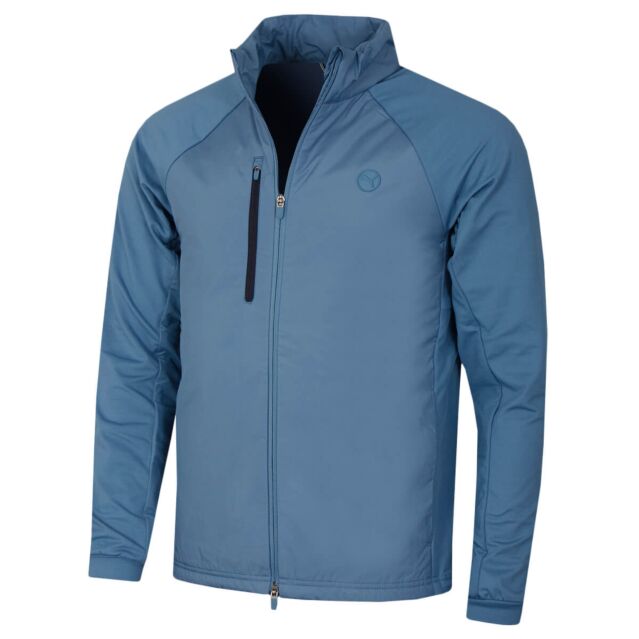 Puma Golf Mens 2024 Hielands Water Repellent PrimaLoft Insulated Jacket