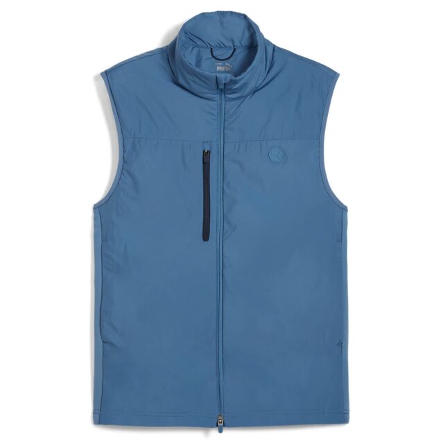 Puma Golf Mens 2024 Hielands Water Repellent PrimaLoft Insulated Gilet