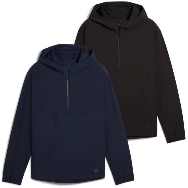 Puma Golf Mens 2025 Ripguard Golf Anorak Stretch Ripstop Hooded Jacket