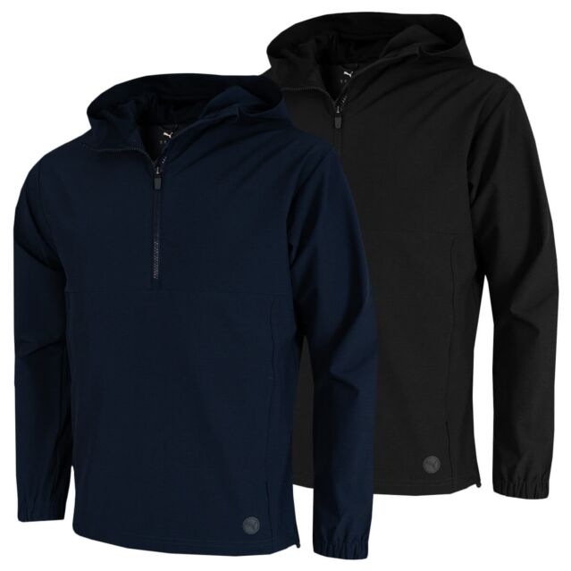 Puma Golf Mens 2025 Ripguard Golf Anorak Stretch Ripstop Hooded Jacket