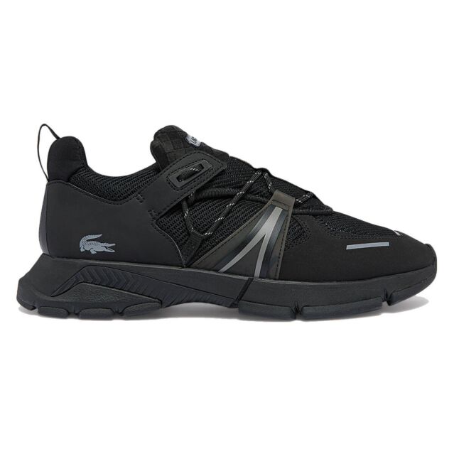 Lacoste mens trainers black new arrivals