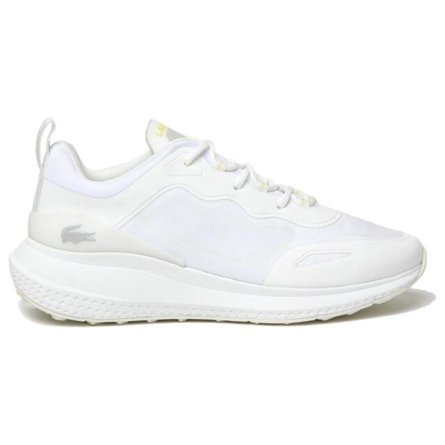 Lacoste Mens Active Lifestyle 2221 SMA Textile Croc Logo Lace Up Trainers