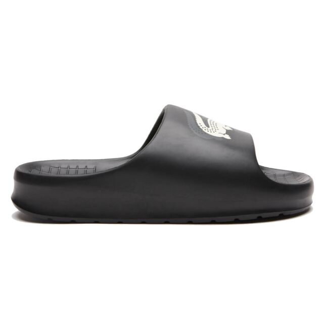 Lacoste Mens Serve Slide 2.0 123 1 CMA Slider Sandals Flip Flops
