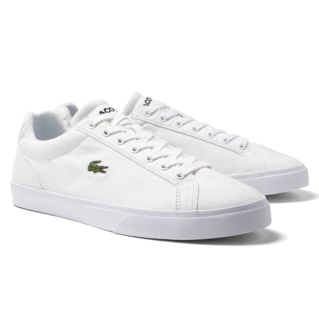 Lacoste Mens Lerond Pro BL 123 1 CMA Vulcanised Leather Trainers