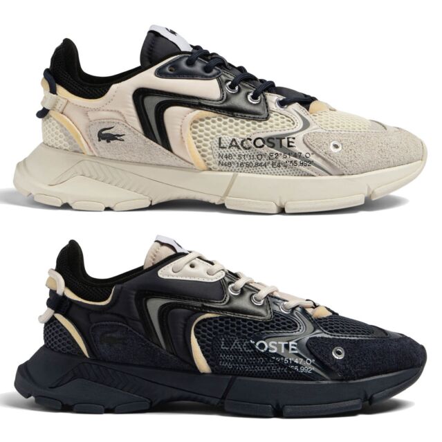 Lacoste Mens L003 Neo 123 1 SMA Athleisure Lace Fastening Trainers