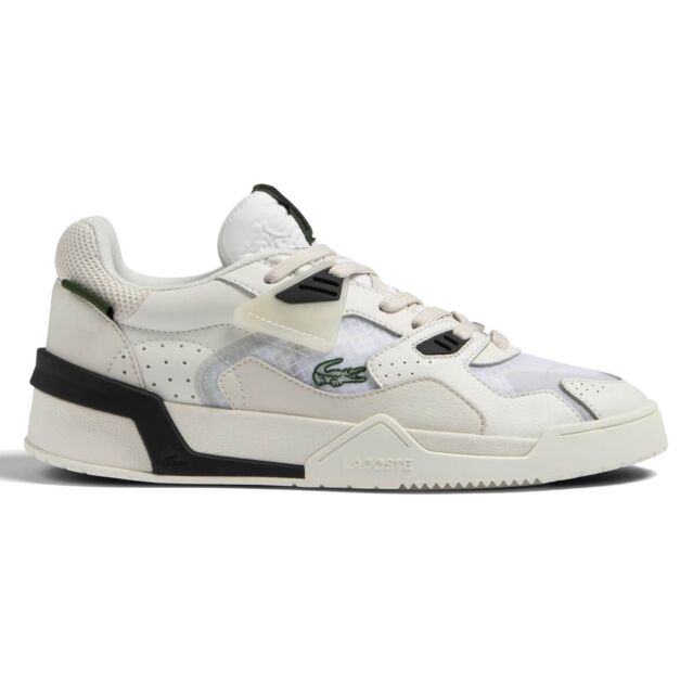 Lacoste Mens LT 125 123 1 SMA Court Leather Tennis Trainers