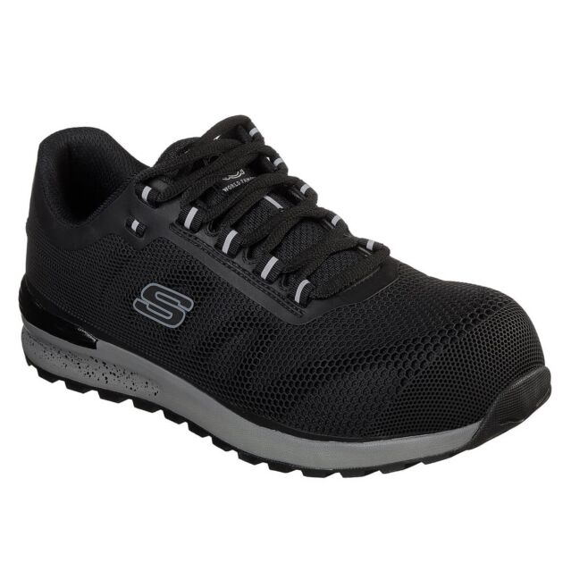 Skechers steel toe sneakers mens sales