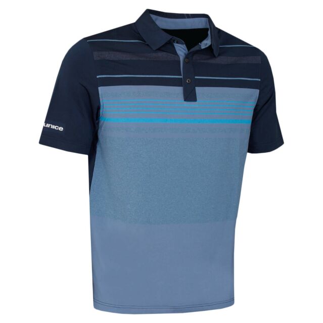 Sunice Mens Rowen SPF 50 Sun Protection Golf Polo Shirt