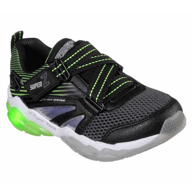 Skechers Boys S Lights Rapid Flash Mesh Upper 2.0 Soluxe Trainers