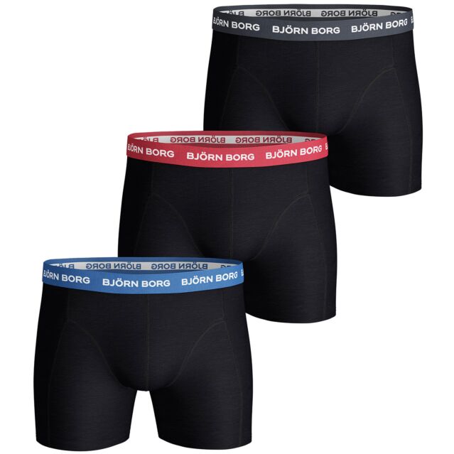 Boxer Homme Björn Borg - Élastique, Respirant - 88% Polyamide, 12% Elasthanne - Hautes Performances