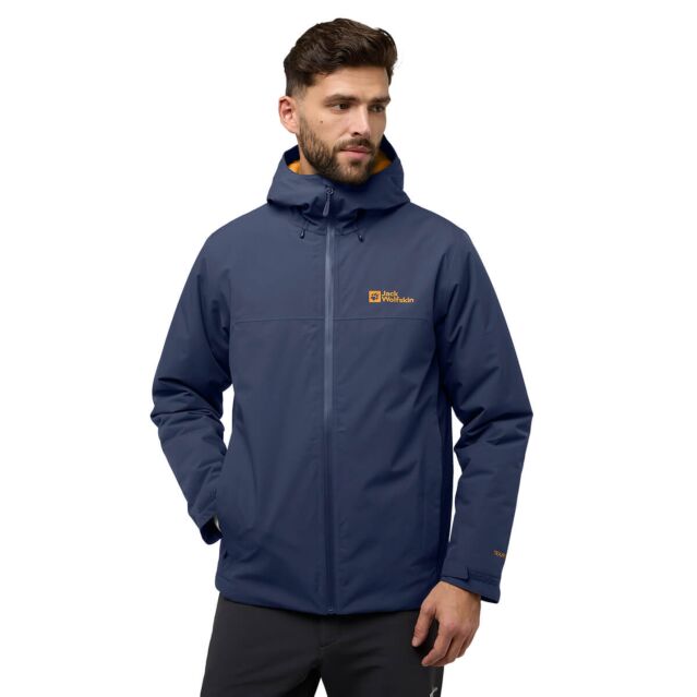 Windproof insulated jacket hot sale