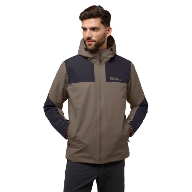Jack Wolfskin Mens 2024 Jasper Waterproof Breathable Insulated Jacket