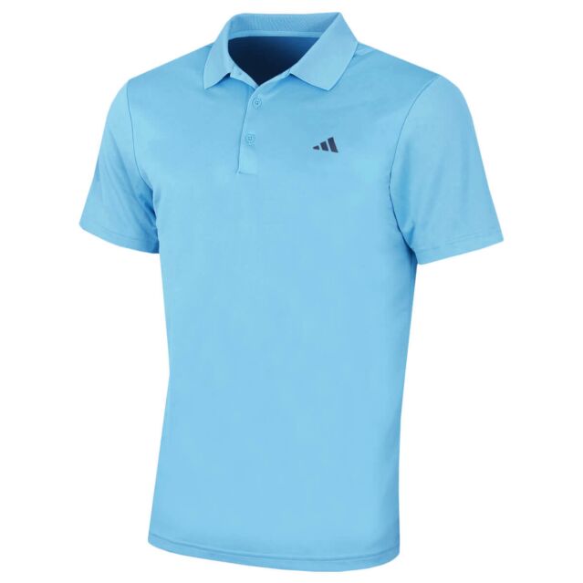 adidas Golf Mens Performance Left Chest Logo Polo Shirt