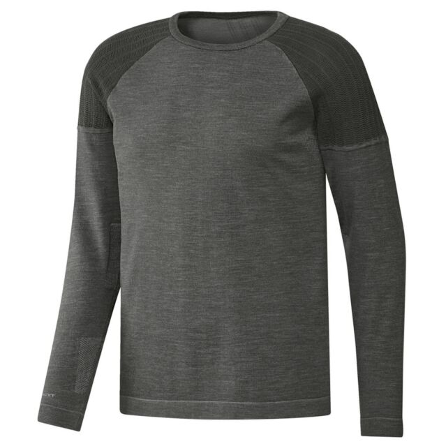 adidas Mens Primeknit Crew Sweater