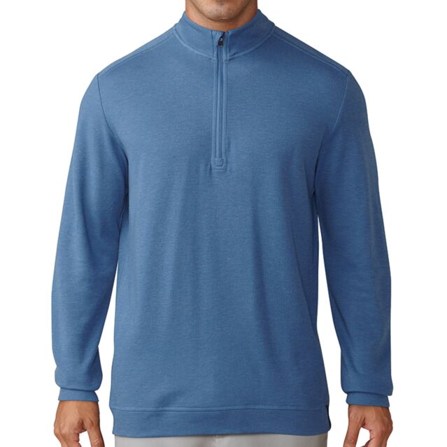 adidas Golf Mens Wool 1/4 Zip Climawarm Pullover Jumper Sweater
