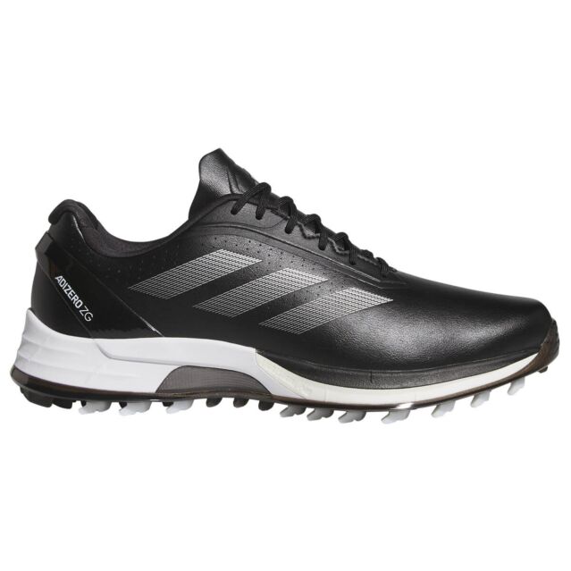 adidas Golf Mens 2025 AdiZero ZG Lightweight Robust Spikeless Golf Shoes