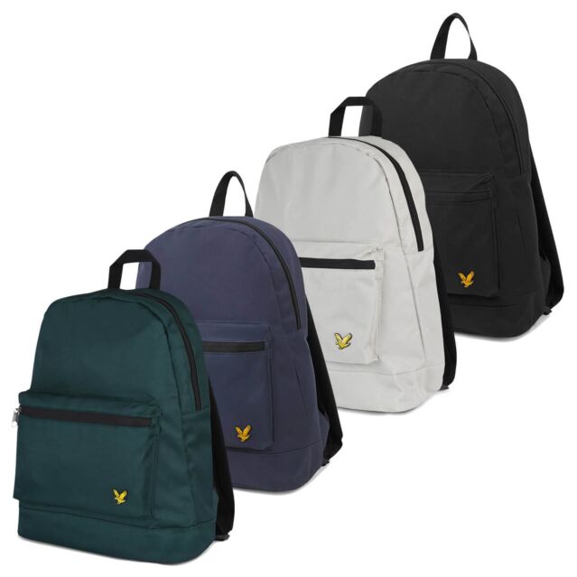 Lyle & Scott Unisex 2025 Branded Lightweight Adjustable Backpack Rucksack