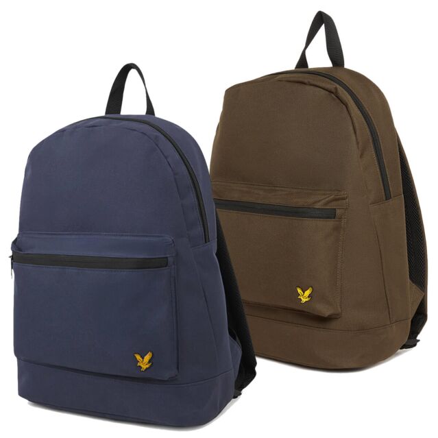 Lyle & Scott Unisex Branded Lightweight Adjustable Backpack Rucksack