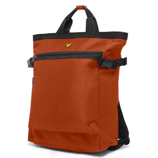 Lyle & Scott Unisex Tote Backpack 24 Litre Zip Pocket Rucksack