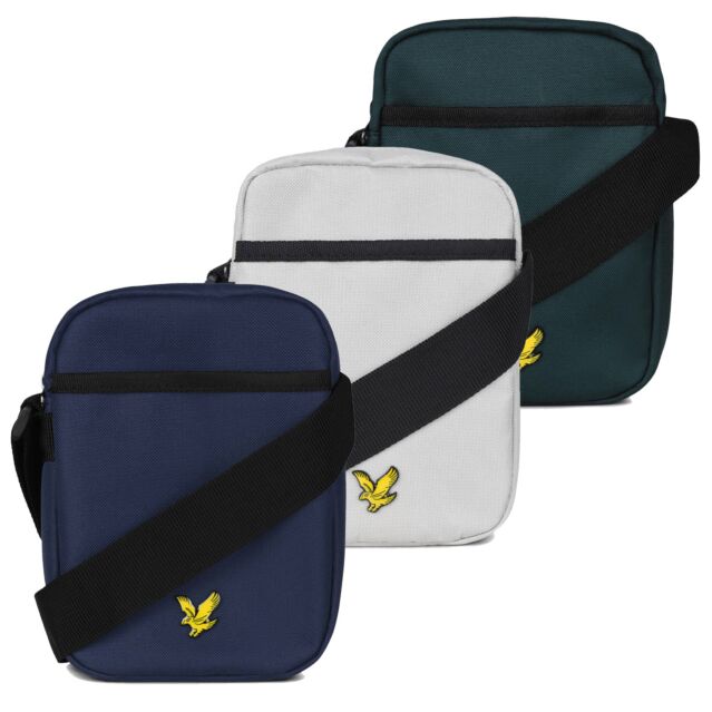Lyle & Scott Unisex Branded Cross Body Adjustable Strap Eagle Logo Bag