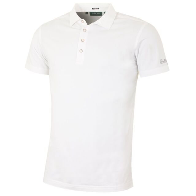 Bobby Jones Mens Liquid Cotton Stretch Solid Polo Shirt