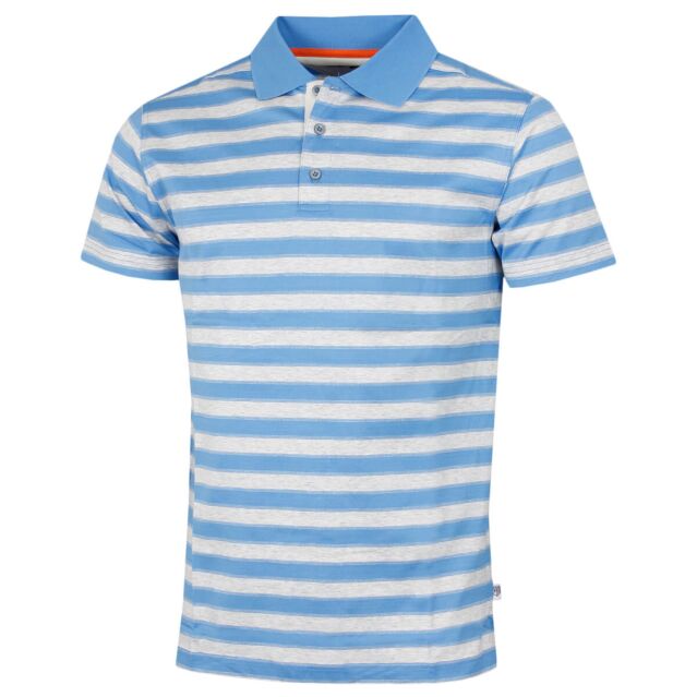 Bobby Jones Mens Rule 18 Lux Cotton Unity Jacquard Golf Polo Shirt