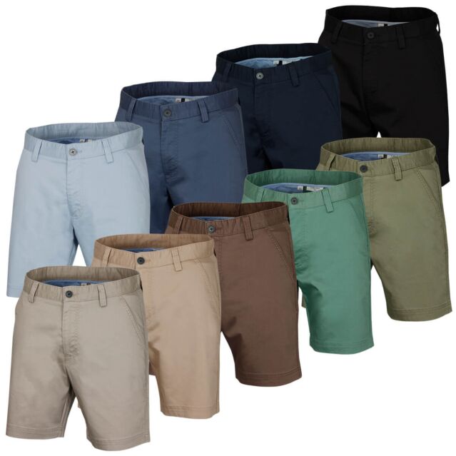 Calvin Klein Mens 2025 Campus Chino Lightweight Stretch Golf Shorts