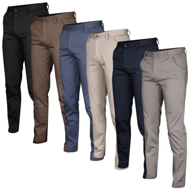 Calvin Klein Mens 2026 Campus Chino Wicking Stretch Trousers