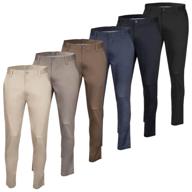 Calvin Klein Mens 2025 Campus Chino Wicking Stretch Golf Trousers