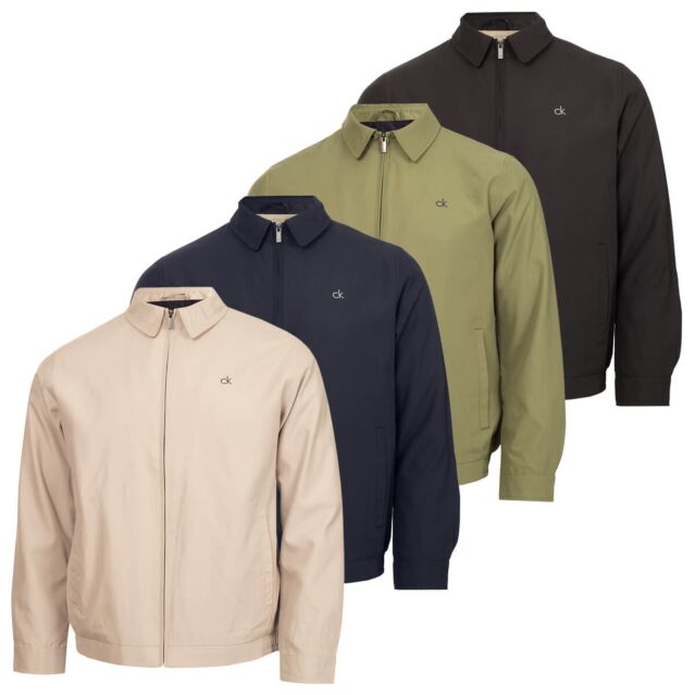Calvin Klein Mens 2026 Hawkins Classic Stylish Bomber Jacket