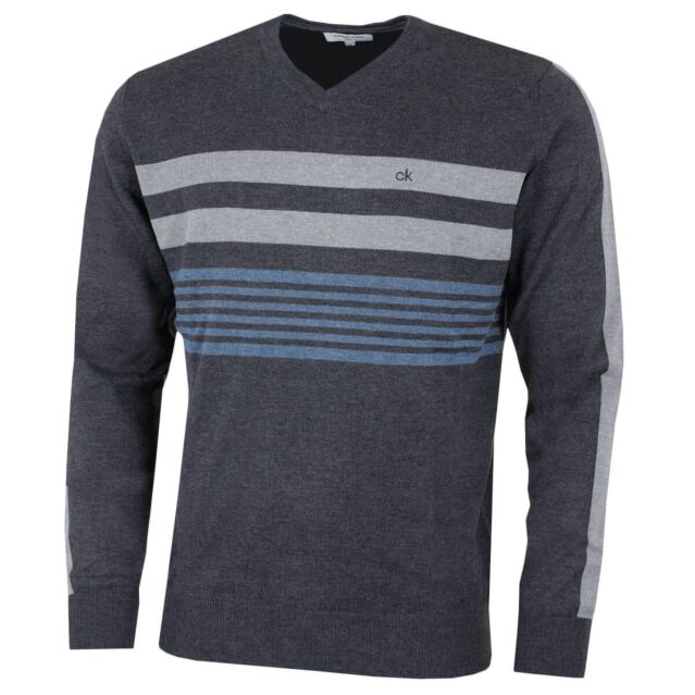 Chest stripe sweater hot sale