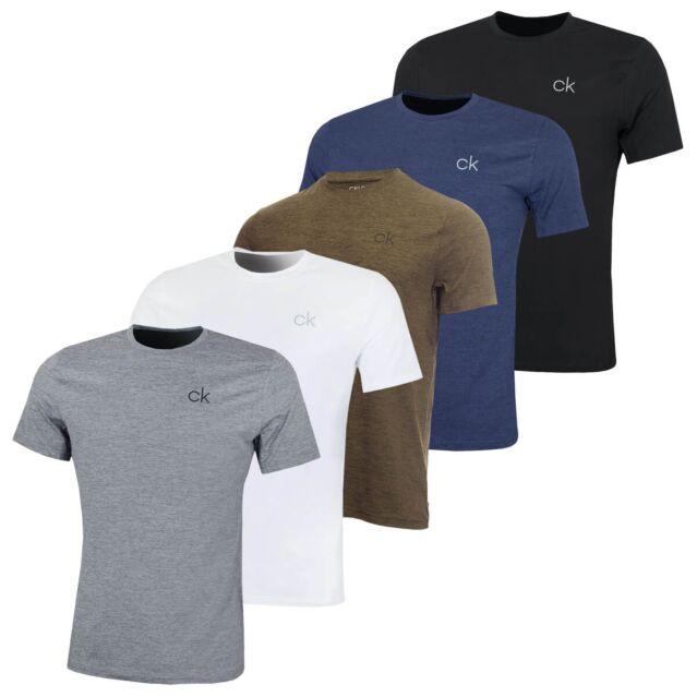 Calvin Klein Mens 2025 Newport Tee Moisture Wicking T-Shirt